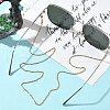 304 Stainless Steel Singapore Chains for Eyeglasses Chains AJEW-EH00403-02-1