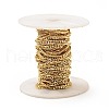 Rack Plating Brass Curb Chains KK-E015-03G-3
