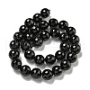 Faceted Natural Banded Agate Beads Strands G-F447-12mm-O09-3