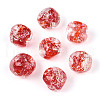 Handmade Foil Lampwork Beads FOIL-T007-01C-1