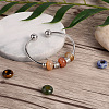 28Pcs 14 Style Natural & Synthetic Mixed Gemstone European Large Hole Beads G-TA0001-37-7