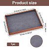 Rectangle Spray Painted Wooden Jewelry Display Trays FIND-WH0152-187B-2