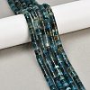 Dyed Natural Agate Beads Strands G-U030-B01-01-1