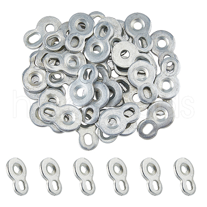 SUPERFINDINGS 50Pcs Iron Connector Charms FIND-FH0009-58-1