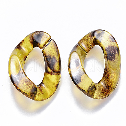 Transparent Acrylic Linking Rings OACR-S036-001B-A02-1