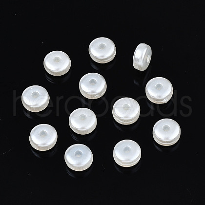 ABS Plastic Imitation Pearl Beads OACR-N008-109-1