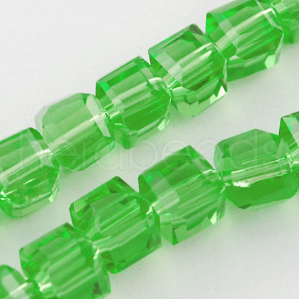 Glass Bead Strands X-GLAA-R041-6x6mm-13-1