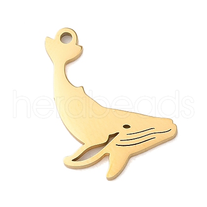 304 Stainless Steel Charms STAS-S138-01G-02-1