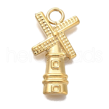 Ion Plating(IP) 304 Stainless Steel Pendants STAS-P371-024G-1