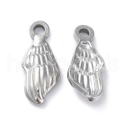 Non-Tarnish 304 Stainless Steel Pendants STAS-P324-07B-P-1