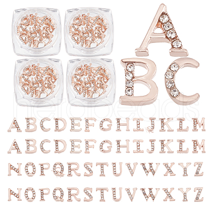 Alloy Rhinestone Cabochons MRMJ-WH0082-67RG-1