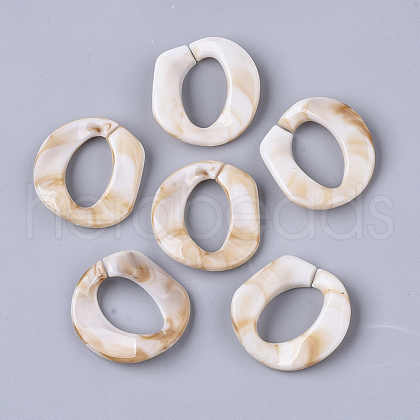 Acrylic Linking Rings OACR-T021-010G-1