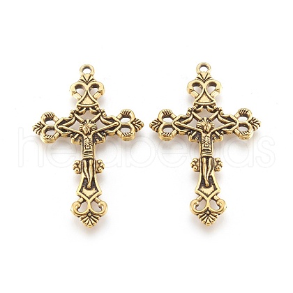 Tibetan Style Alloy Pendants GLF1299Y-NF-1