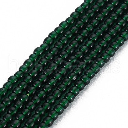 Glass Beads Strands X-GLAA-N041-008F-1