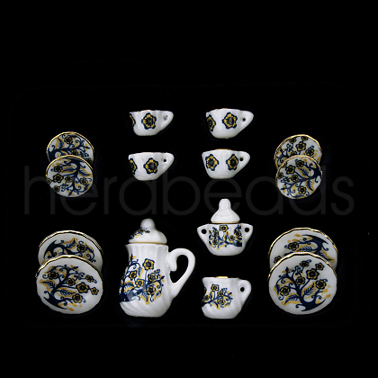 Mini Porcelain Tea Set BOTT-PW0001-213A-39-1