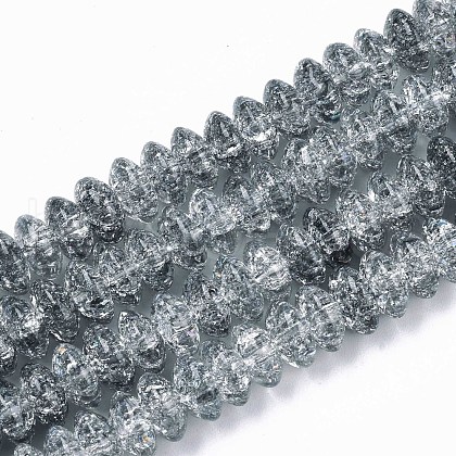 Crackle Glass Beads X-GLAA-S192-004A-1