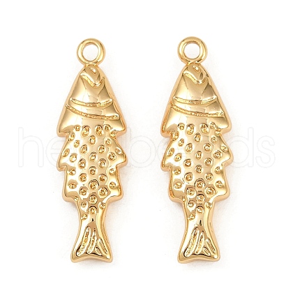 Ocean Theme Brass Pendants KK-F902-07J-G-1