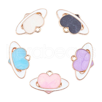 Alloy Enamel Pendants PALLOY-CJ0001-05-1