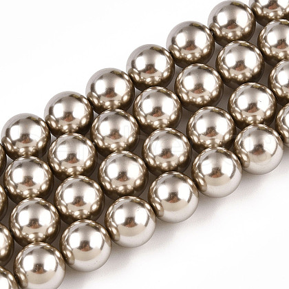 Glass Pearl Beads Strands HY-G002-01F-13-1