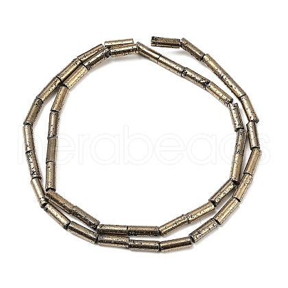 Electroplated Natural Lava Rock Beads Strands G-K388-03A-07-1