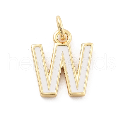 Rack Plating Brass Pendants KK-C065-05W-G-1