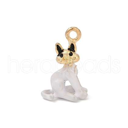 Alloy Enamel Pendants PALLOY-R160-01G-02-1