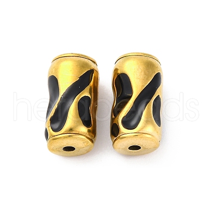 304 Stainless Steel Enamel Beads STAS-B085-17G-1