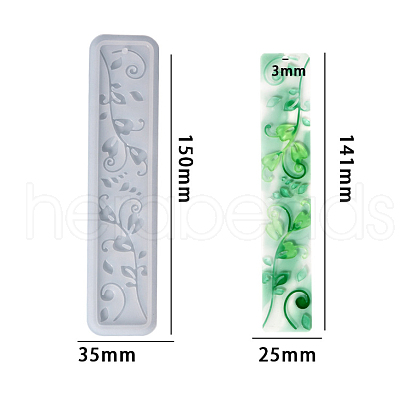 DIY Bookmark Food Grade Silicone Molds SIMO-PW0010-14F-1