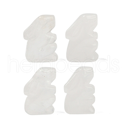 Natural Quartz Crystal Rabbit Display Decorations G-R007-02I-1