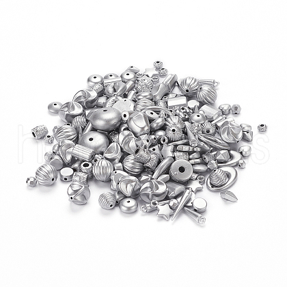Plated Acrylic Beads MACR-YW0001-29P-1