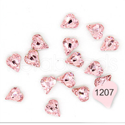 Glass Rhinestone Cabochons X-MRMJ-Q032-054A-05-1