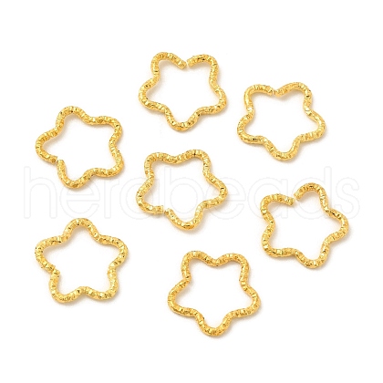 50Pcs Iron Linking Rings IFIN-E017-02D-G-1