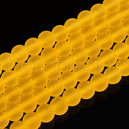 Transparent Glass Beads Strands GLAA-T032-T4mm-MD11-1