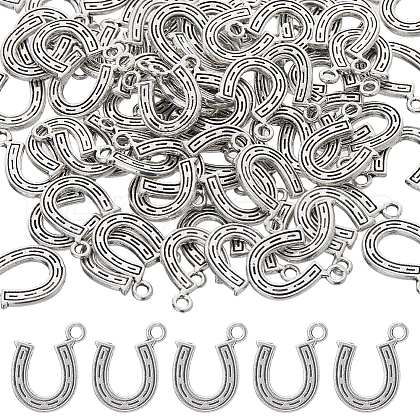 DICOSMETIC 120Pcs Tibetan Style Alloy Pendants FIND-DC0006-01B-1