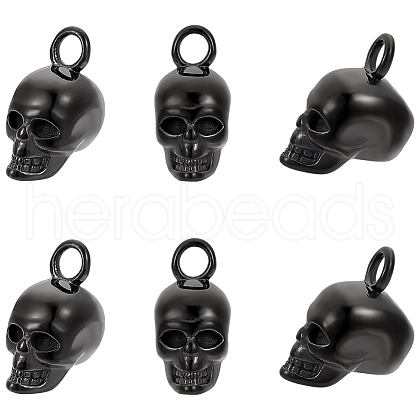 Unicraftale 6Pcs Retro 304 Stainless Steel Pendants STAS-UN0060-20EB-1