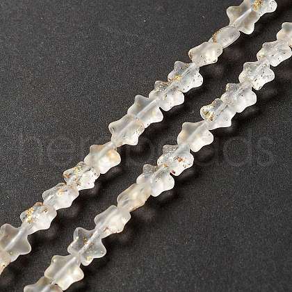 Transparent Glass Beads Strand X1-GLAA-F112-04K-1