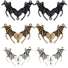 SUNNYCLUE 30Pcs 3 Colors Alloy Chandelier Components Links FIND-SC0006-89-1