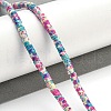 Baking Paint Synthetic Turquoise Beads Strands G-H060-02A-03-2