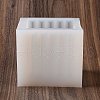 Faceted Stripe-shaped Cube Candle Food Grade Silicone Molds DIY-D071-08-2