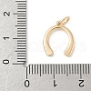 Brass Micro Pave Cubic Zirconia Pendants KK-Z107-04G-3