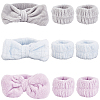 CREATCABIN 3 Sets 3 Colors Multi-functional Hair Accessories Set for Women OHAR-CN0001-01-1