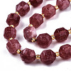 Natural Dolomite Beads Strands G-T131-85B-06-3