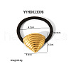 Stainless Steel Elastic Hair Ties for Women Girls DU6634-2-2