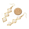 Brass Dangle Earrings EJEW-TA00650-3