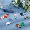 SUPERFINDINGS 10Pcs 10 Style Natural & Synthetic Gemstone Cabochons G-FH0001-33-2