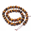 Natural Tiger Eye Beads Strands G-F260-02-6mm-2