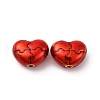 304 Stainless Steel Enamel Beads STAS-Q363-05A-G-1
