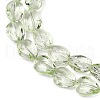 Transparent Glass Beads Strands GLAA-H038-03B-3