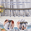 Olycraft Curtain Plastic Beaded Fringe Trim OCOR-OC0001-49-4