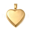 304 Stainless Steel Pendants STAS-H200-01G-07-1